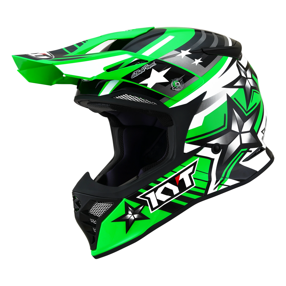KYT Skyhawk Ardor Helmet - Green