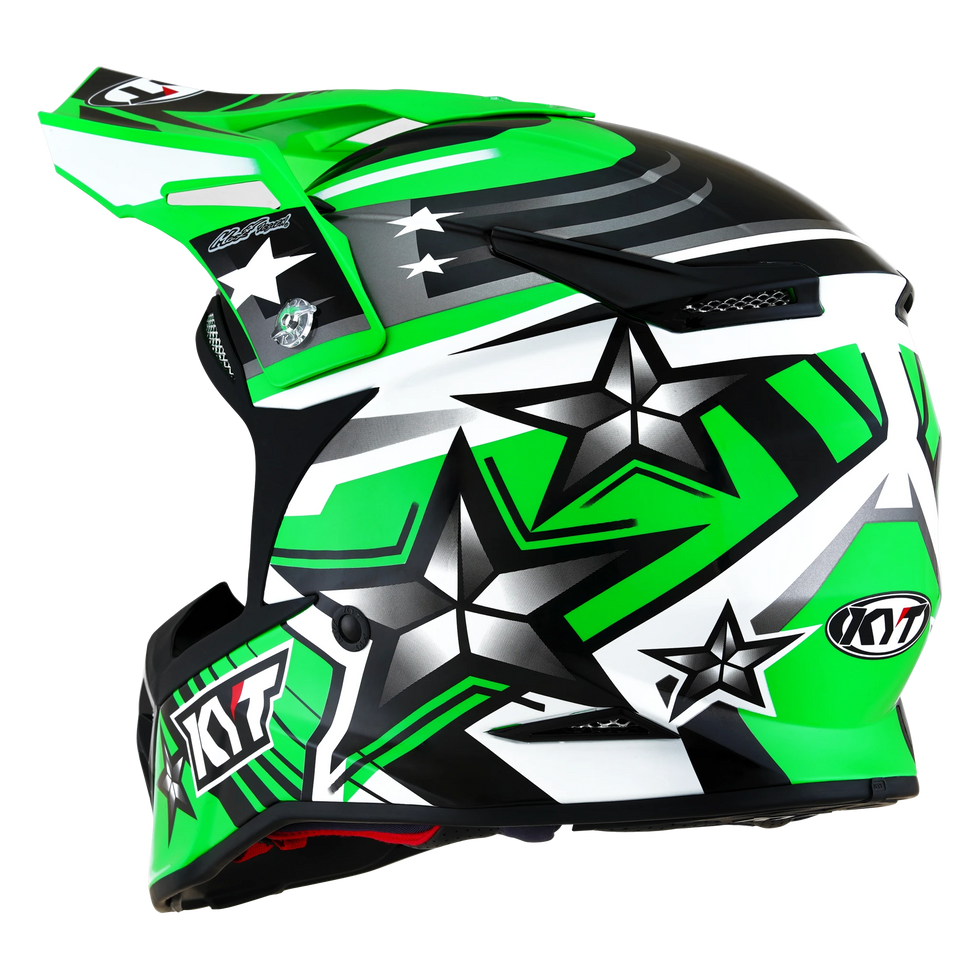 KYT Skyhawk Ardor Helmet - Green
