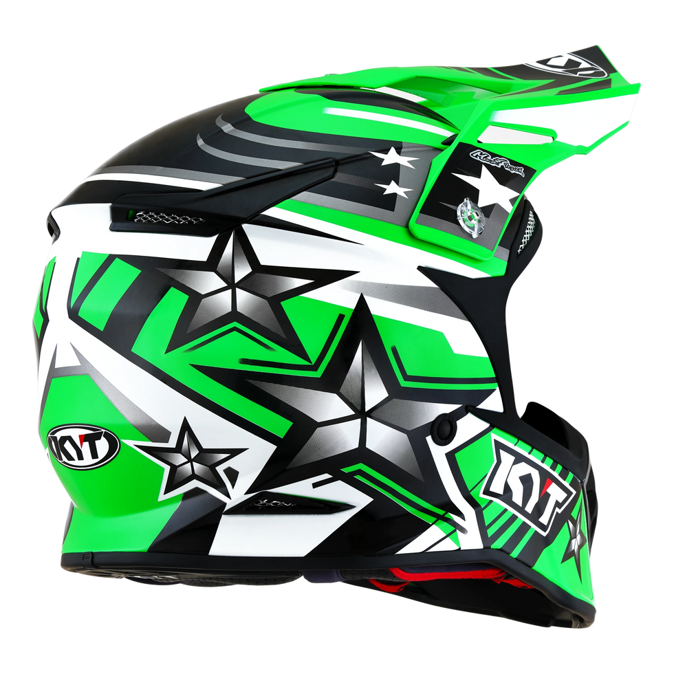 KYT Skyhawk Ardor Helmet - Green