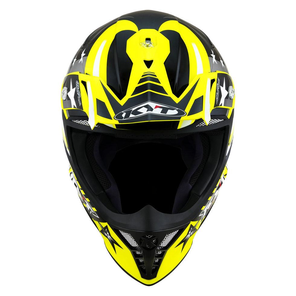 KYT Skyhawk Ardor Helmet - Yellow