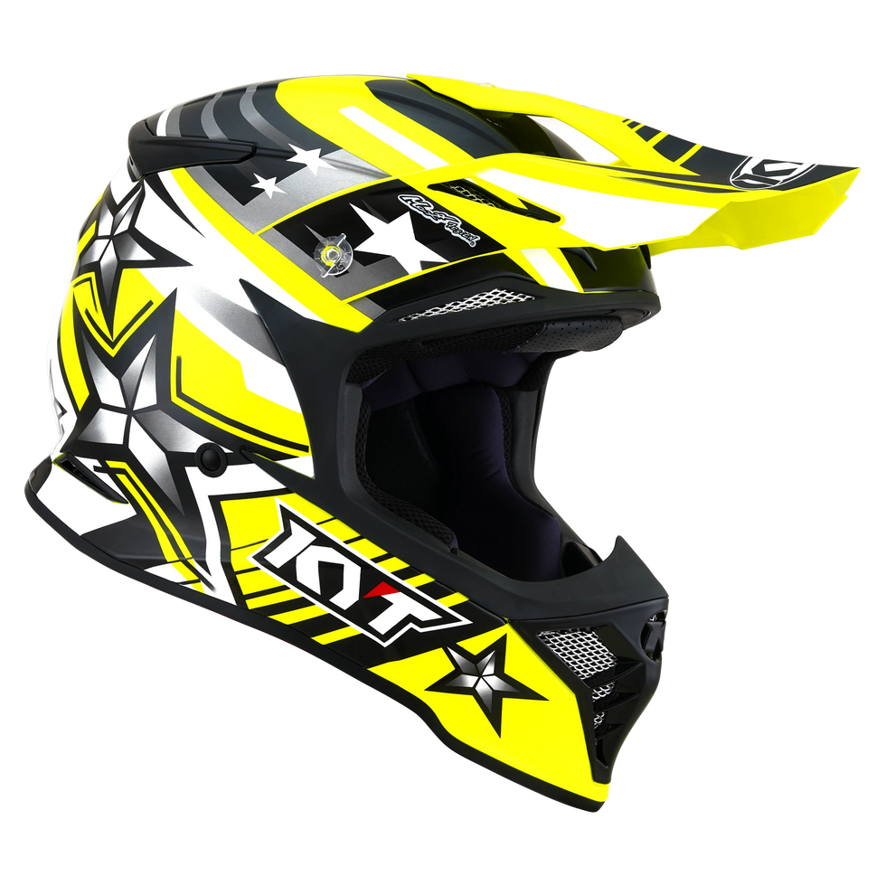 KYT Skyhawk Ardor Helmet - Yellow