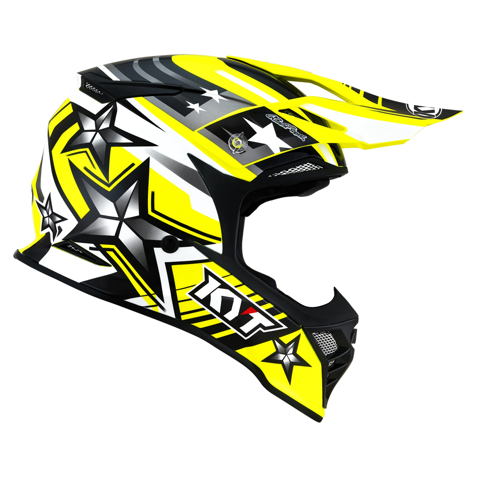 KYT Skyhawk Ardor Helmet - Yellow