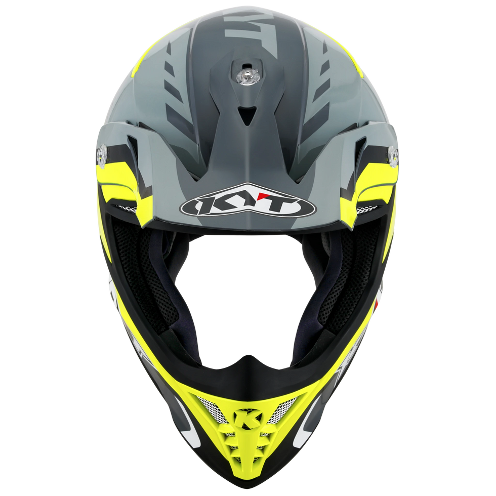 KYT Skyhawk Glowing Helmet - Anthracite/Yellow