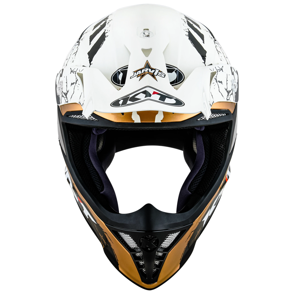 KYT Skyhawk Jarvis Signature Edition Replica Helmet - Jarvis Signature Edition