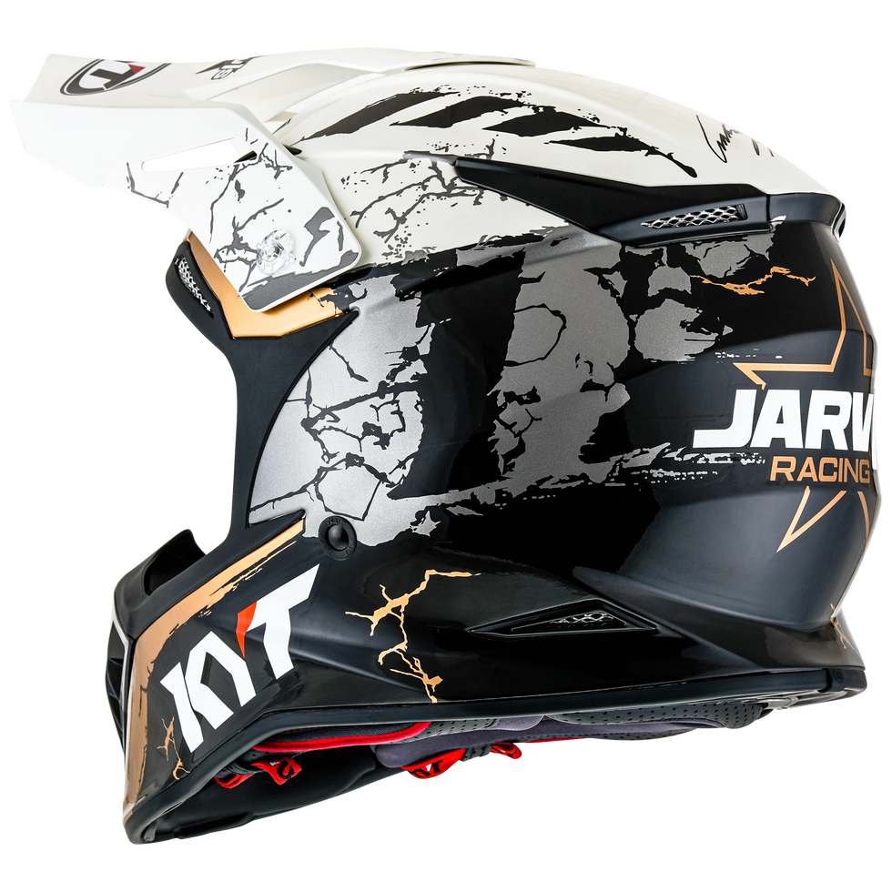 KYT Skyhawk Jarvis Signature Edition Replica Helmet - Jarvis Signature Edition
