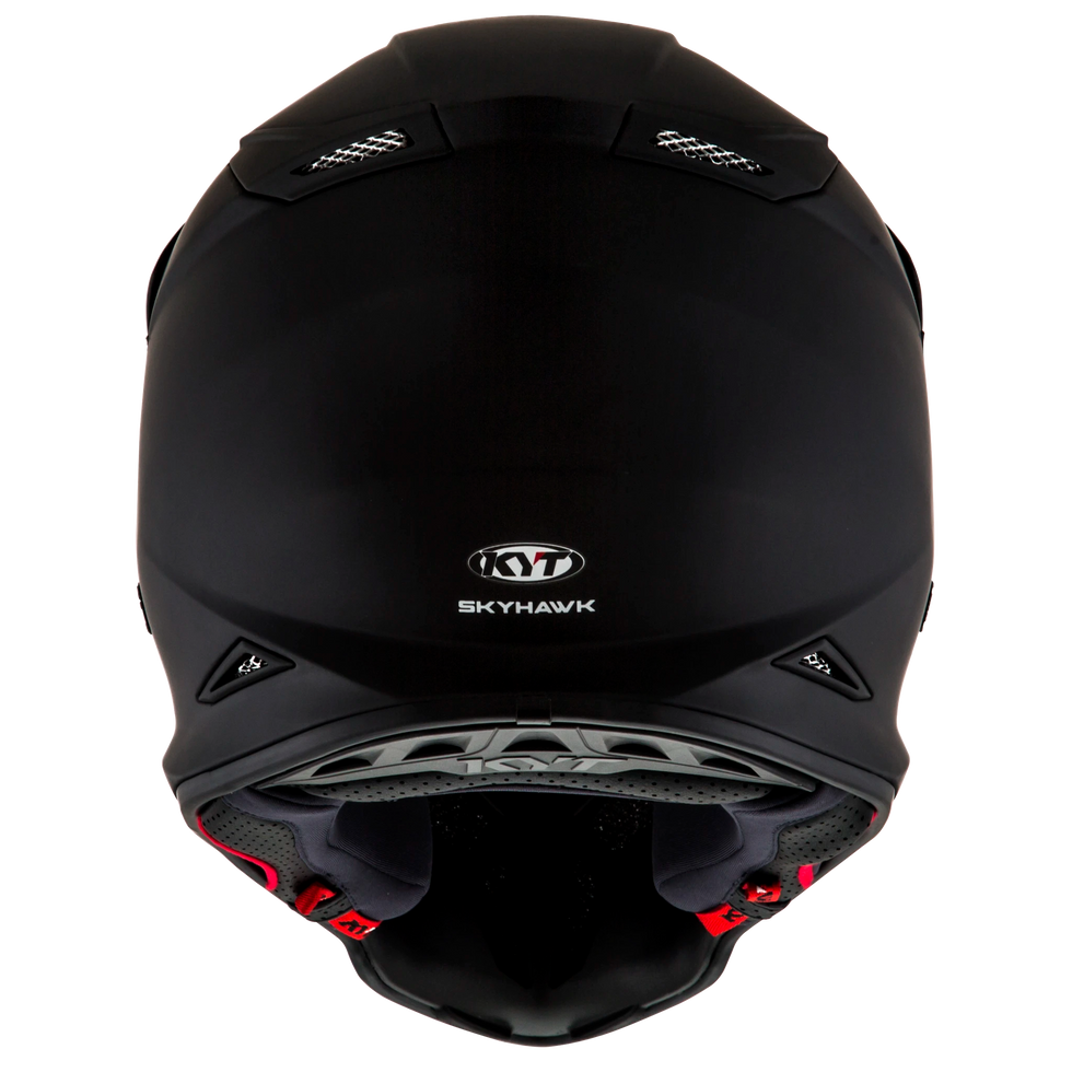 KYT Skyhawk Solid Helmet - Black