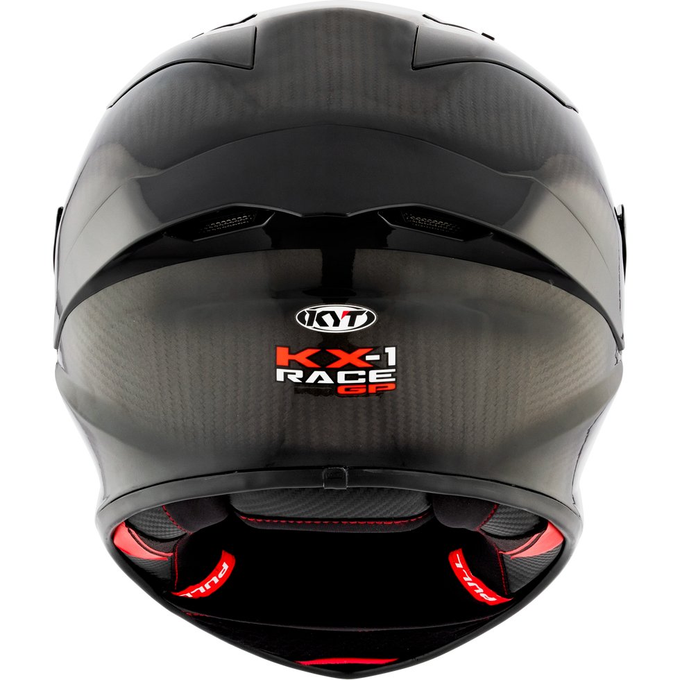 KYT KX-1 Race Full Carbon Helmet - Carbon Fiber