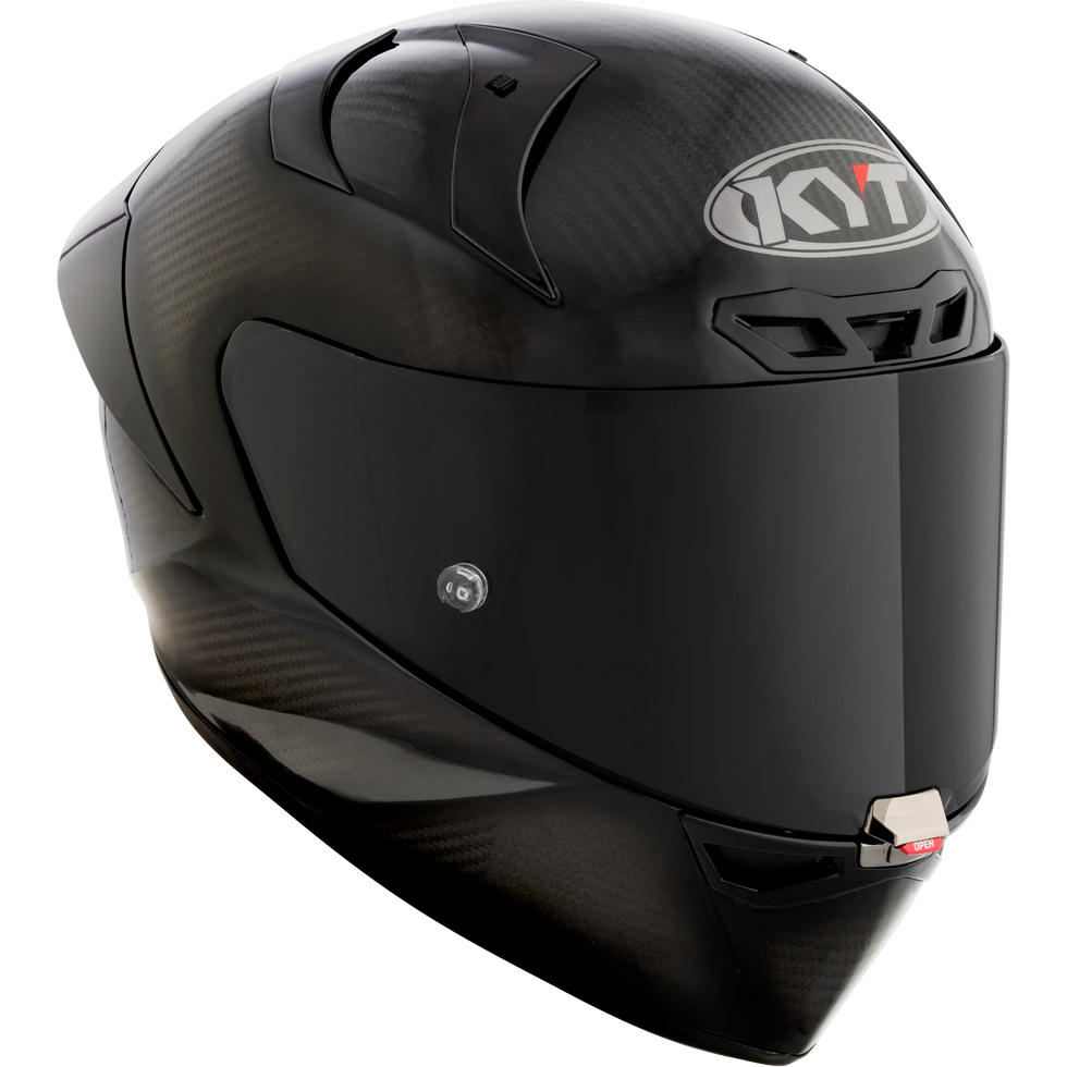 KYT KX-1 Race Full Carbon Helmet - Carbon Fiber