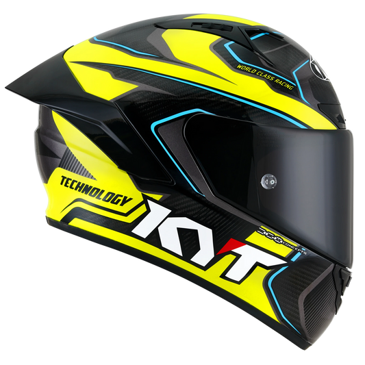KYT NZ-Race Carbon Carbon Competition Helmet - Yellow