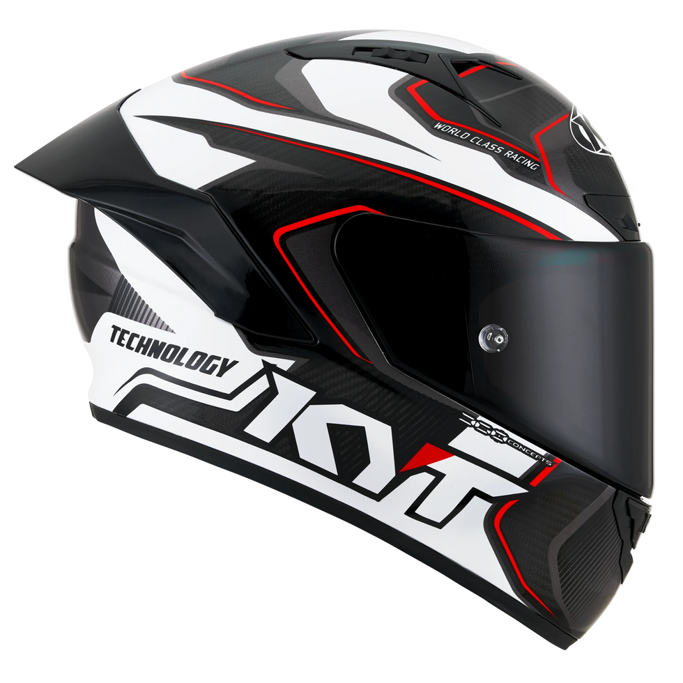 KYT NZ-Race Carbon Carbon Competition Helmet - White