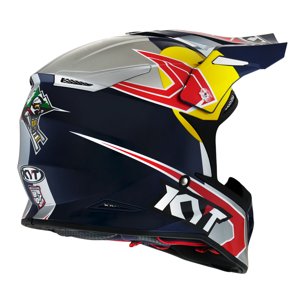 KYT Skyhawk Taddy Blazusiak Replica Helmet - Taddy Blazusiak Replica