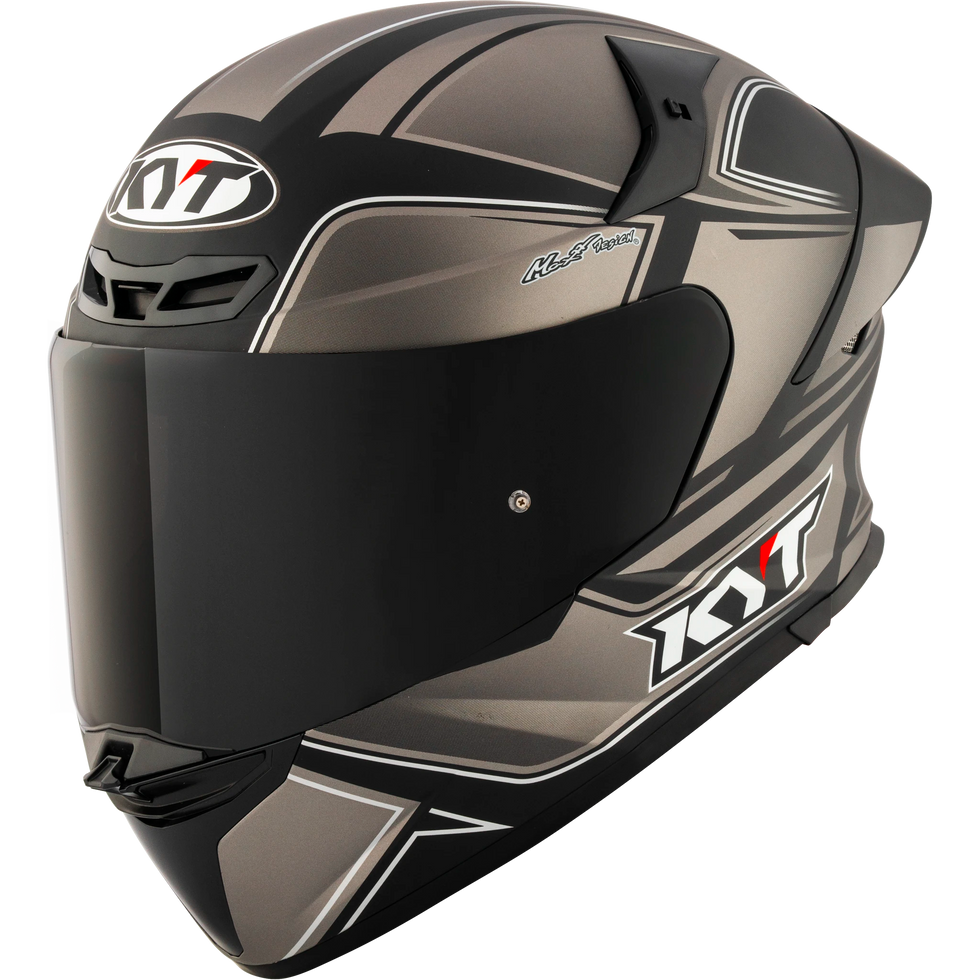 KYT TT Revo Tourist Helmet - Matte Cool Grey
