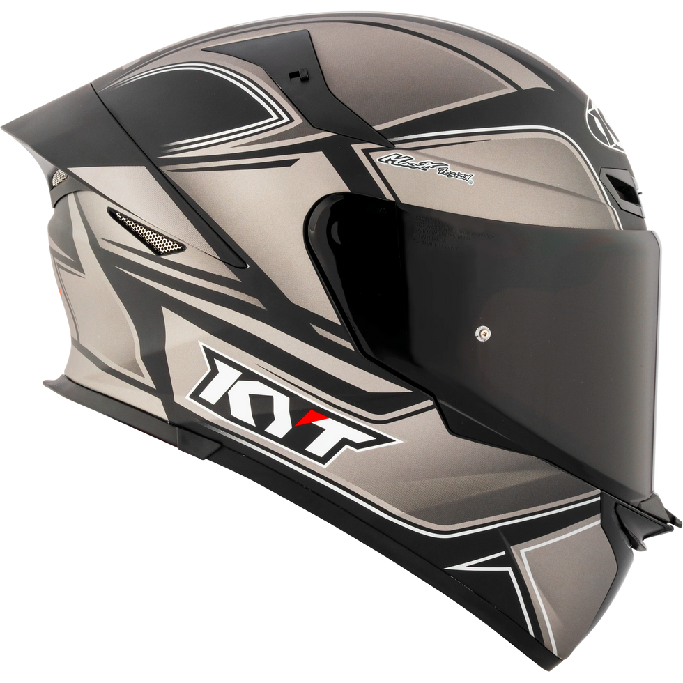 KYT TT Revo Tourist Helmet - Matte Cool Grey