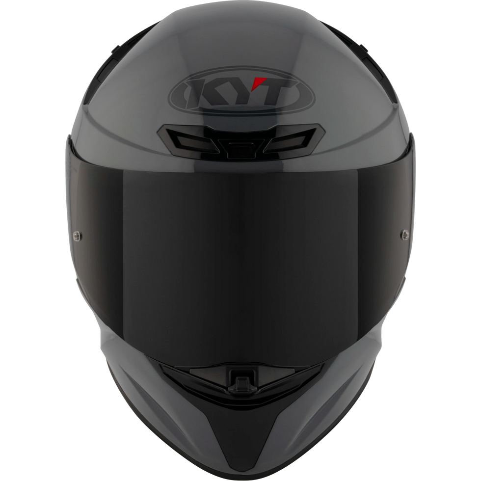 KYT TT Revo Solid Helmet - Plain GRL Grey