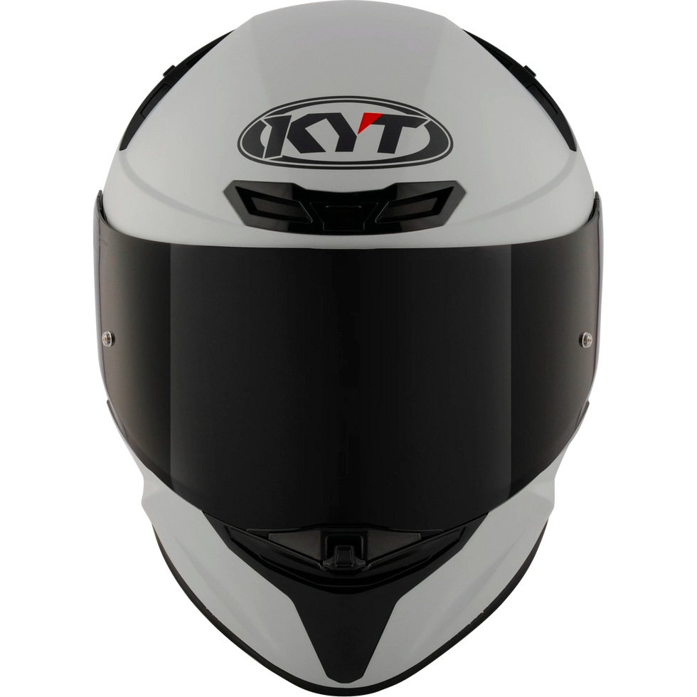 KYT TT Revo Solid Helmet - Plain ASP Grey