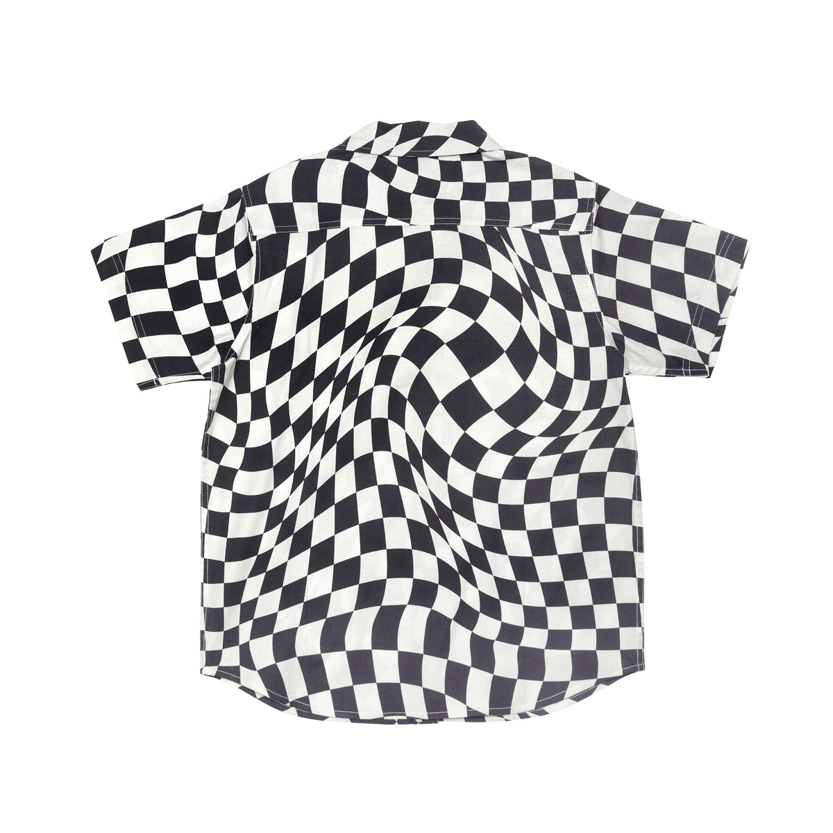 Fasthouse Trip Button Up Shirt - Black/White