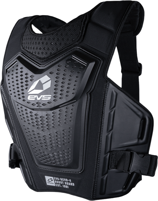 EVS Revo 4 Roost Defelctor - Black/White