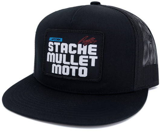 DBK Stache Mullet Moto 2Fifty Hat