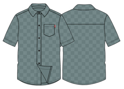 Fasthouse Winston Button Up Shirt - Blue