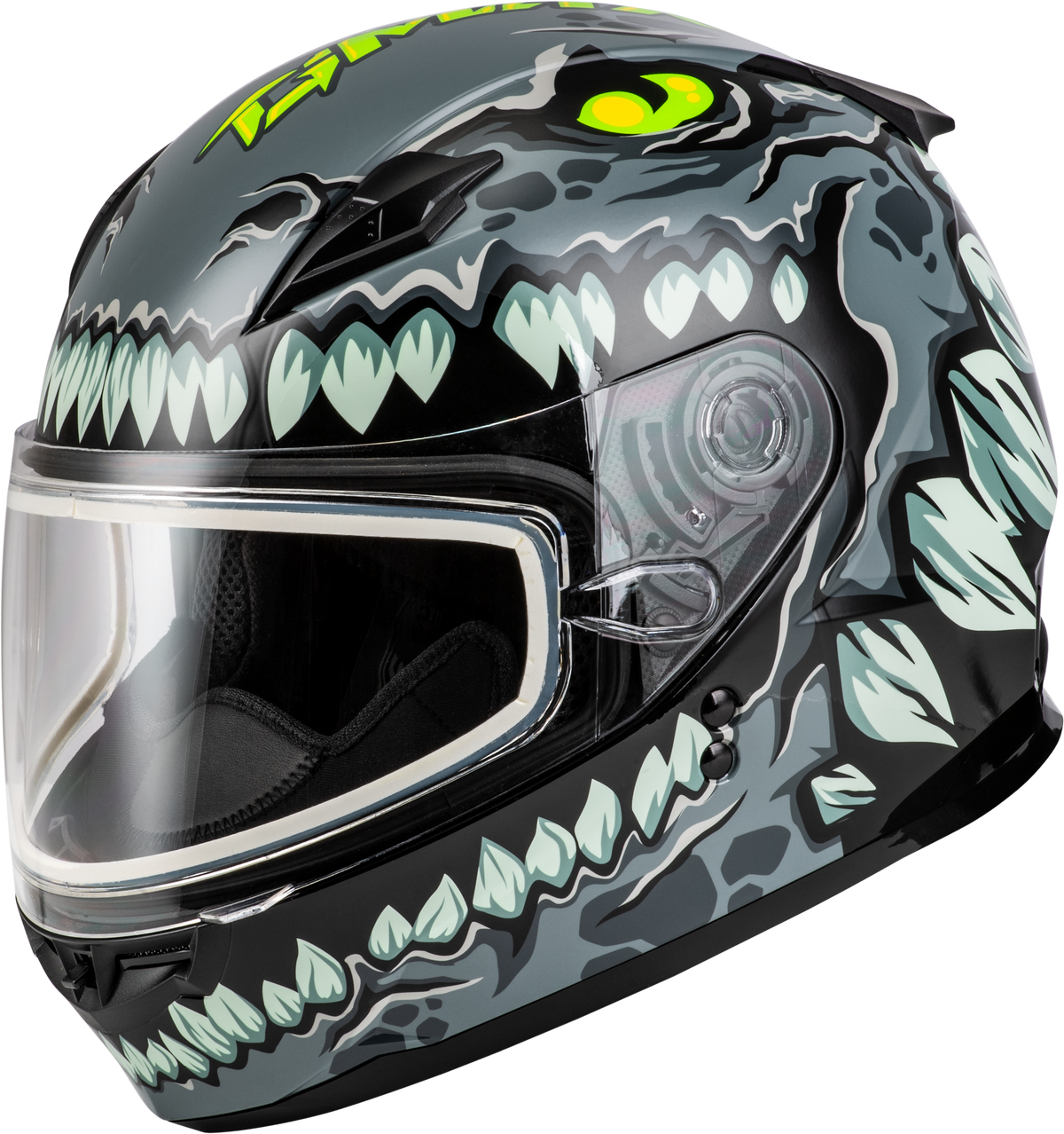 GMAX Youth GM-49Y Drax Snow Helmet Grey