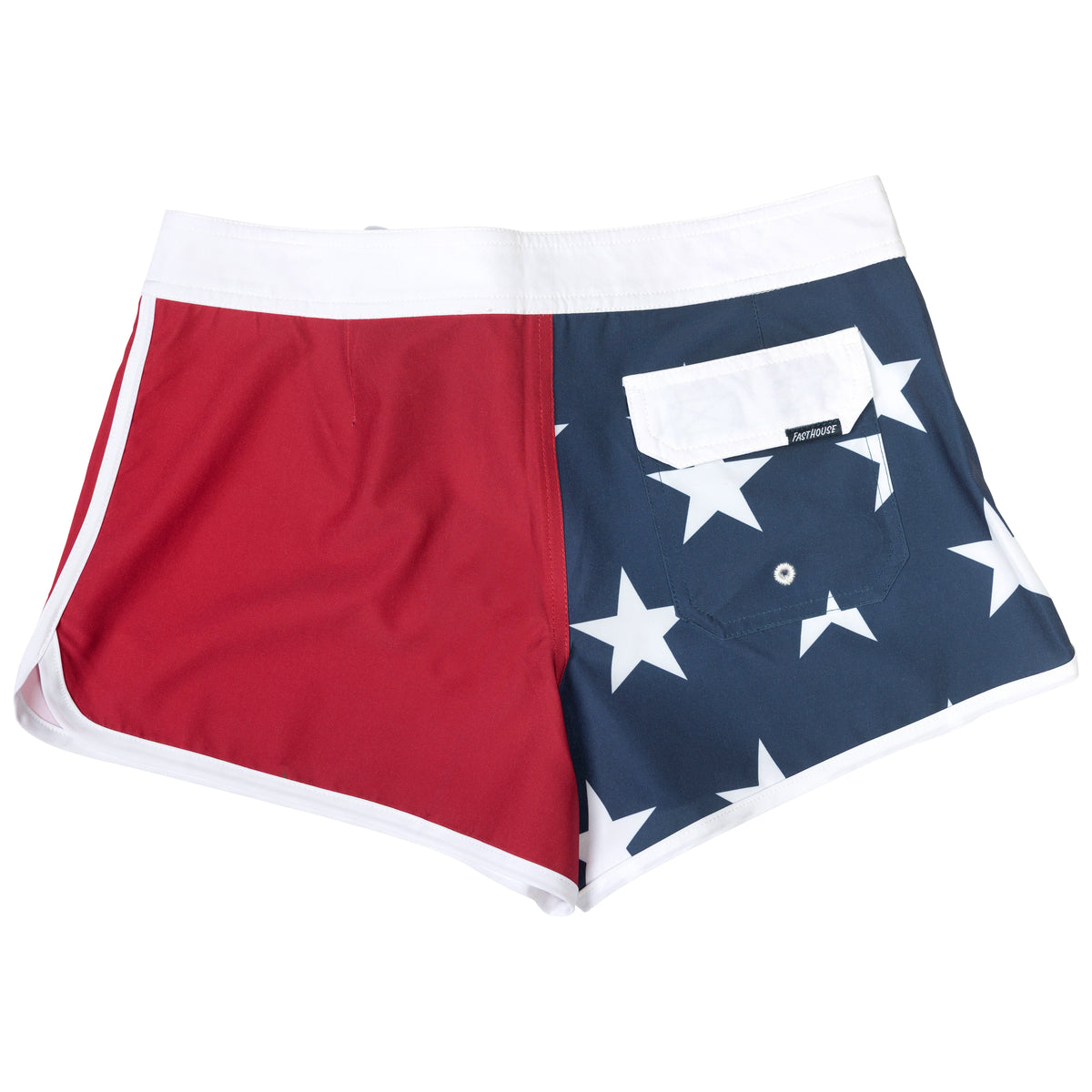 Fasthouse Womens Liberty Boardshort - Navy/Red