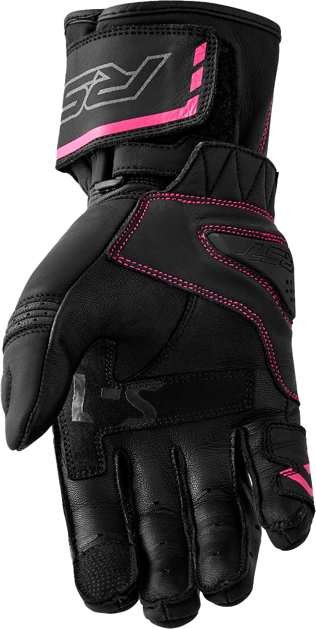 RST Womens S1 D3O Glove - Black/Pink