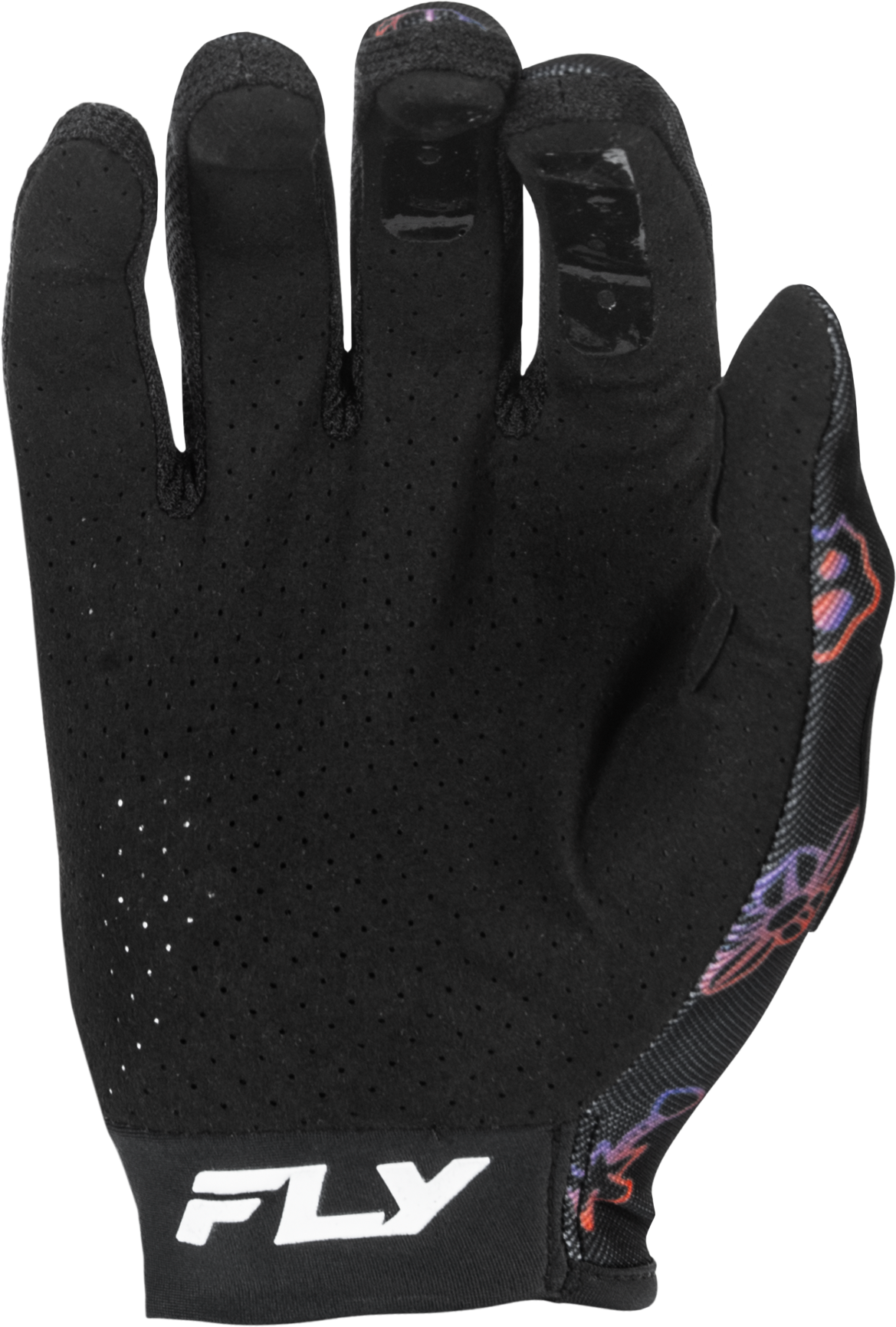 Fly Racing Lite Outline Gloves - Black/Red/Purple