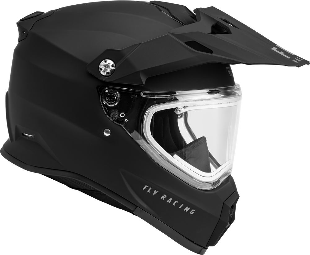 Fly Racing Trekker Cold Weather Solid Helmet - Electric Shield