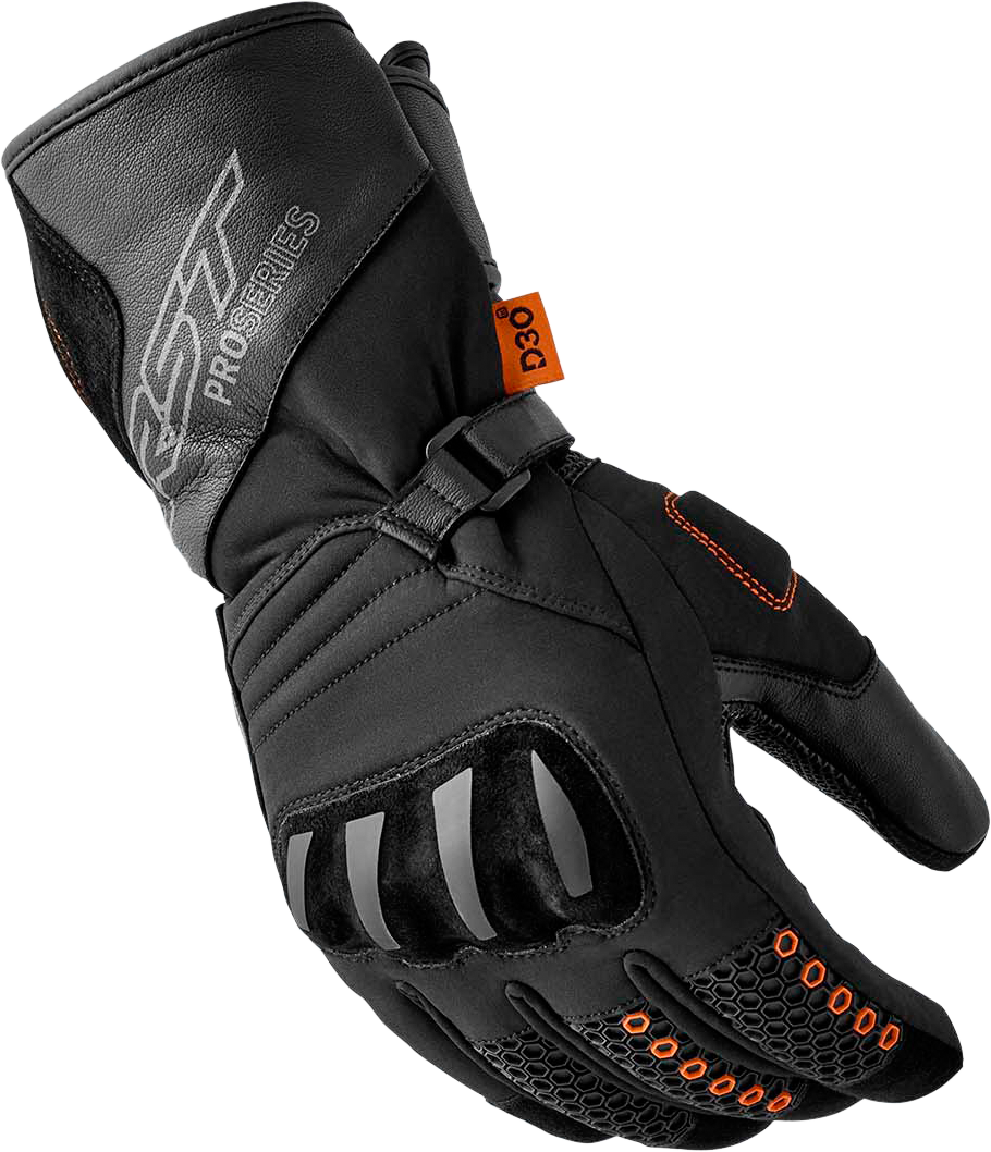 RST Artic D30 Waterproof Gloves - Black