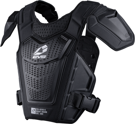 EVS Revo 5 Roost Defelctor - Black/White