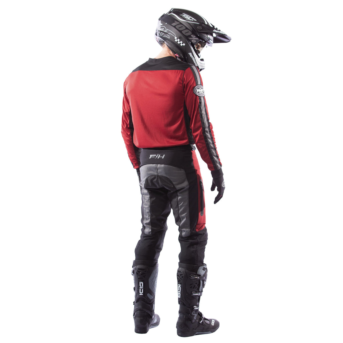 Fasthouse Racing Sanguaro Petrol MX Gear Set - Cardinal