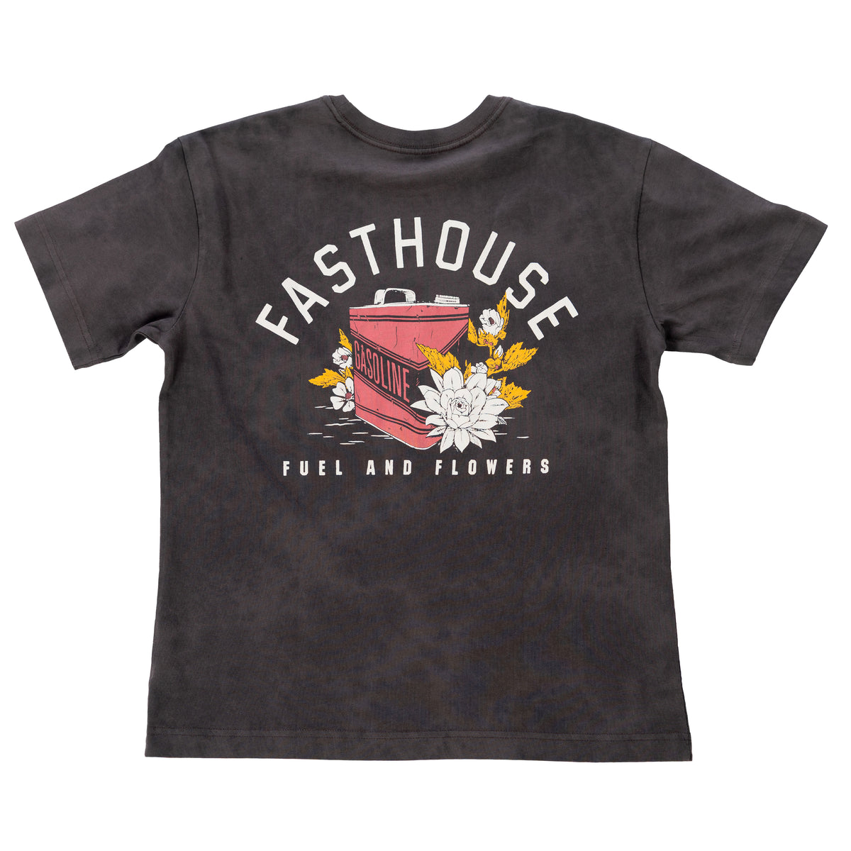 Fasthouse Fuel & Flower Tee - Black