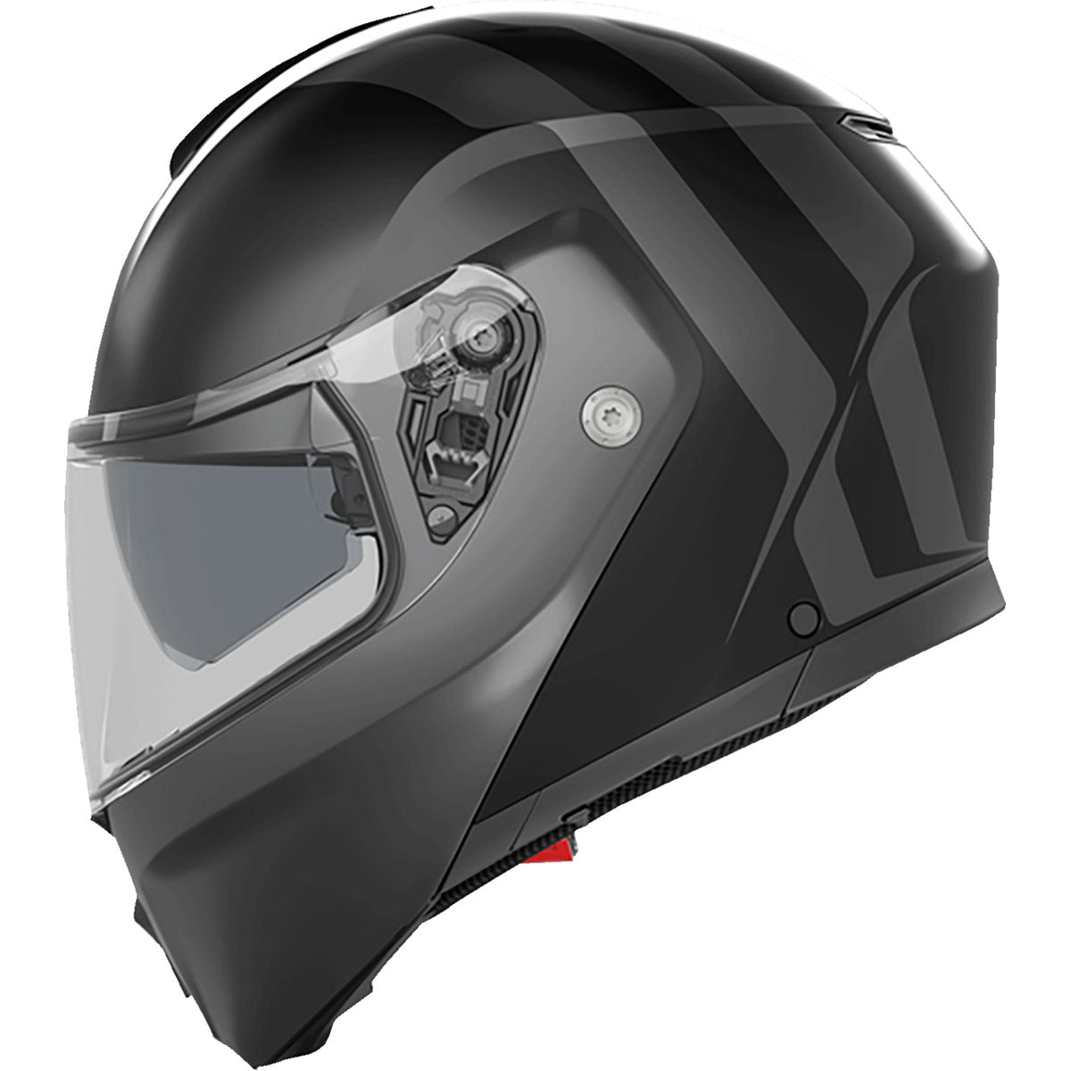 AGV Streetmodular Resia Helmet - Matte Black/Gray