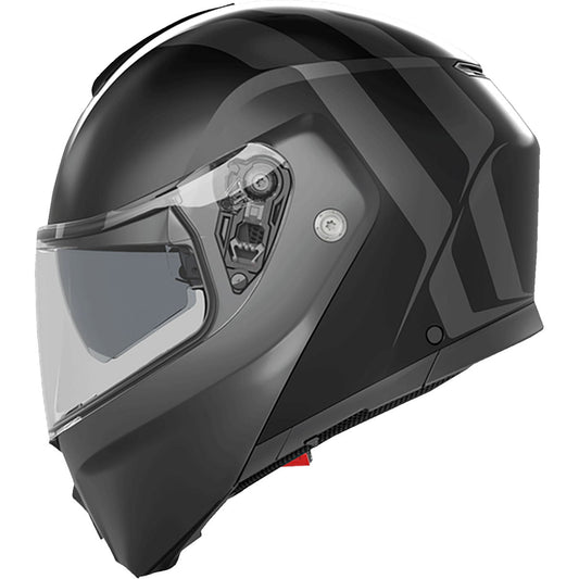 AGV Streetmodular Resia Helmet - Matte Black/Gray