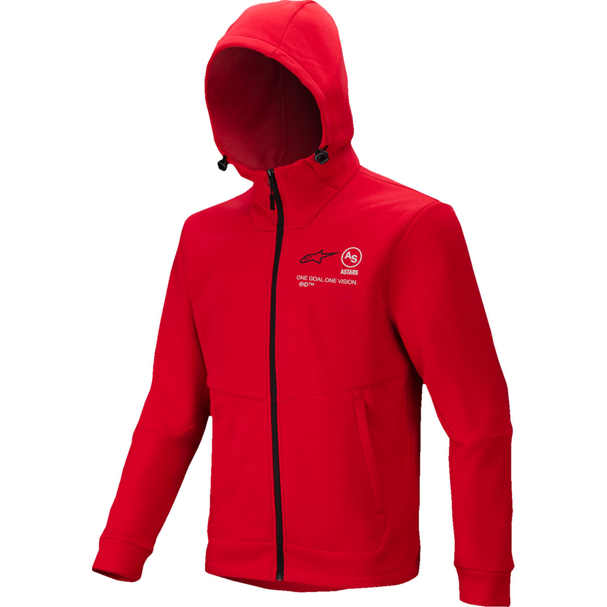 Alpinestars Racer MX Fleece Hoodie - Bright Red