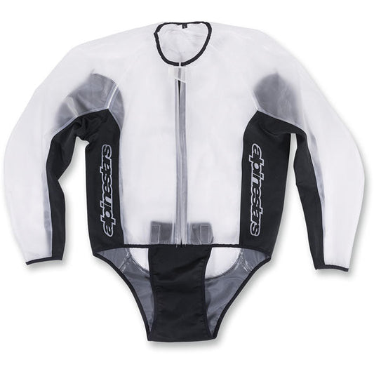 Alpinestars Racing Rain Motorcycle Jacket - Clear/Black