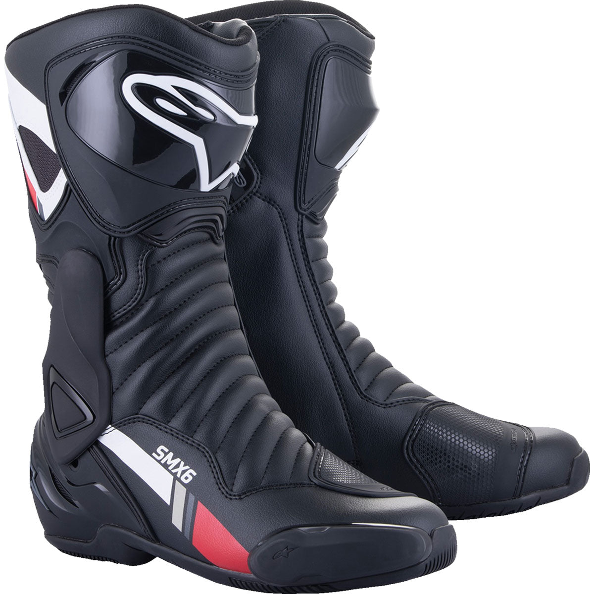 Alpinestars SMX-6 v2 Boots CLOSEOUT - Black/White/Gray