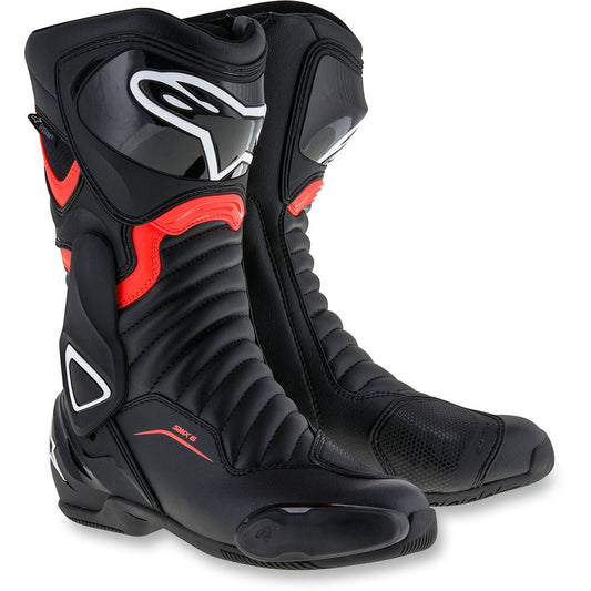 Alpinestars SMX-6 v2 Drystar Boots - Black/Red