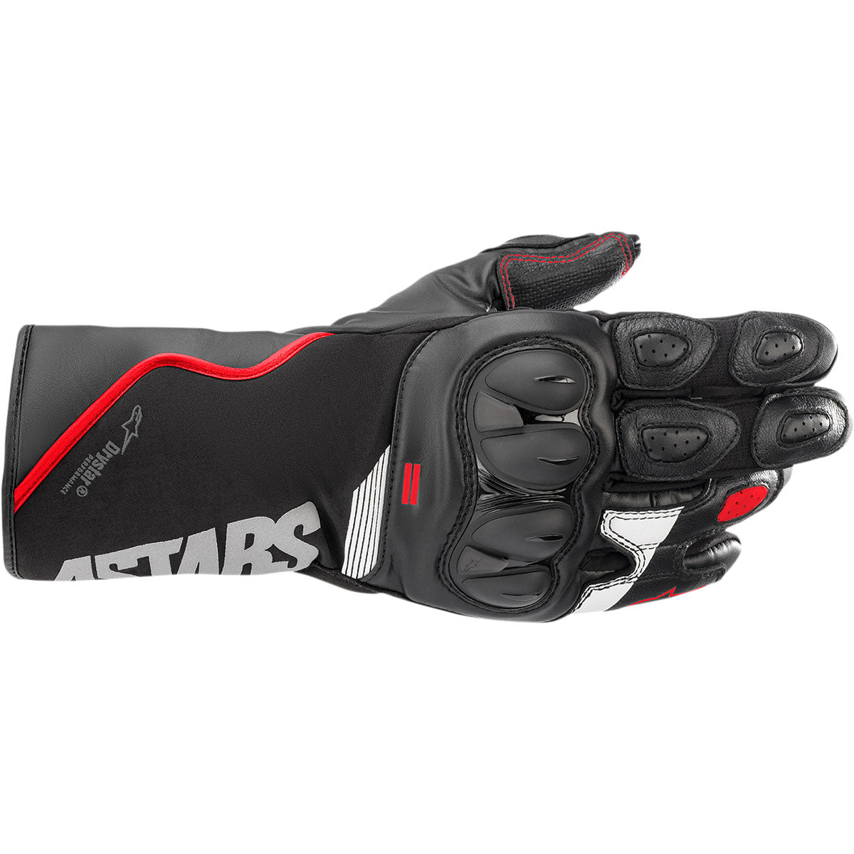 Alpinestars SP-365 Drystar Gloves - Black/Fluo Red/White