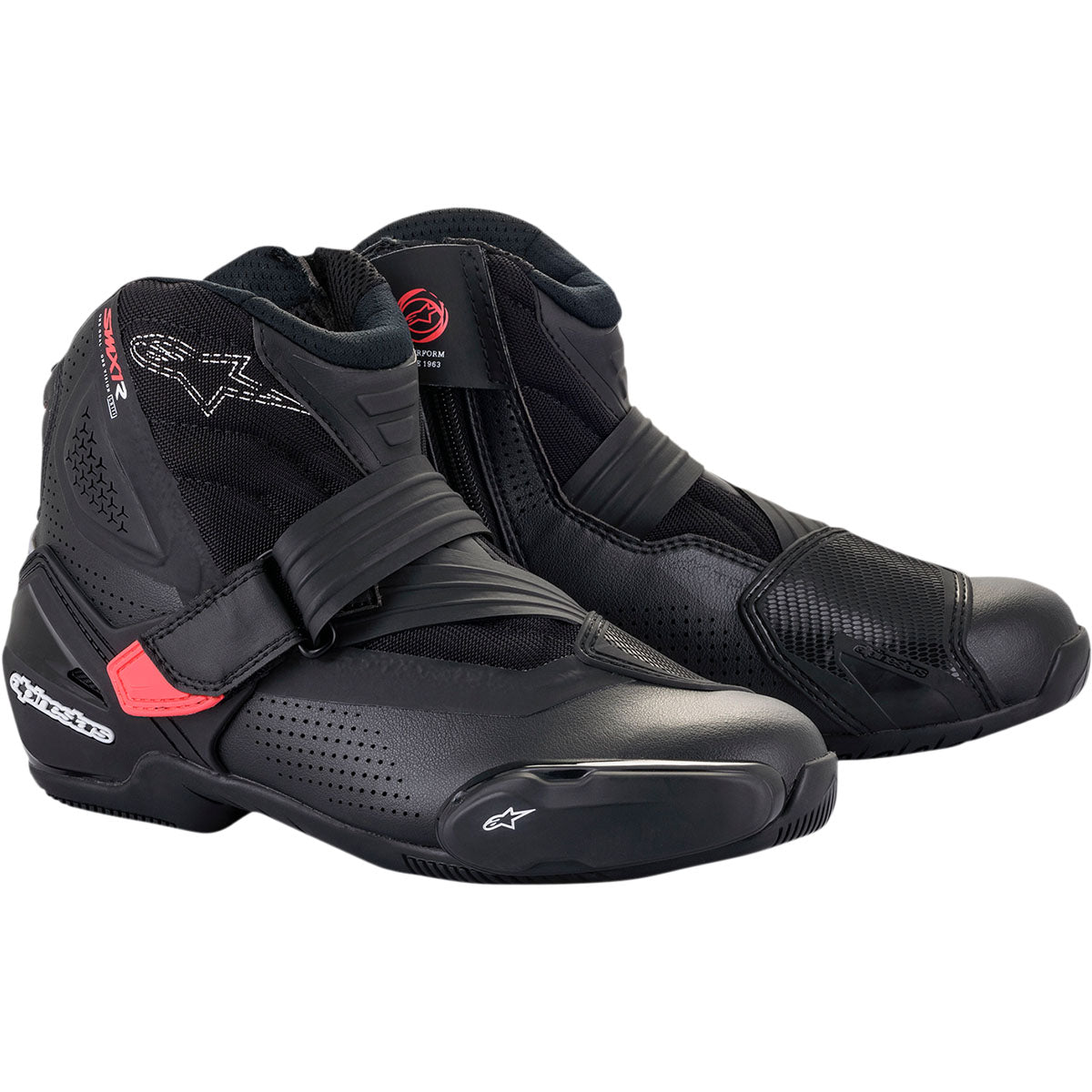 Alpinestars Womens Stella SMX-1 R V2 Vented Boots - Black/Pink