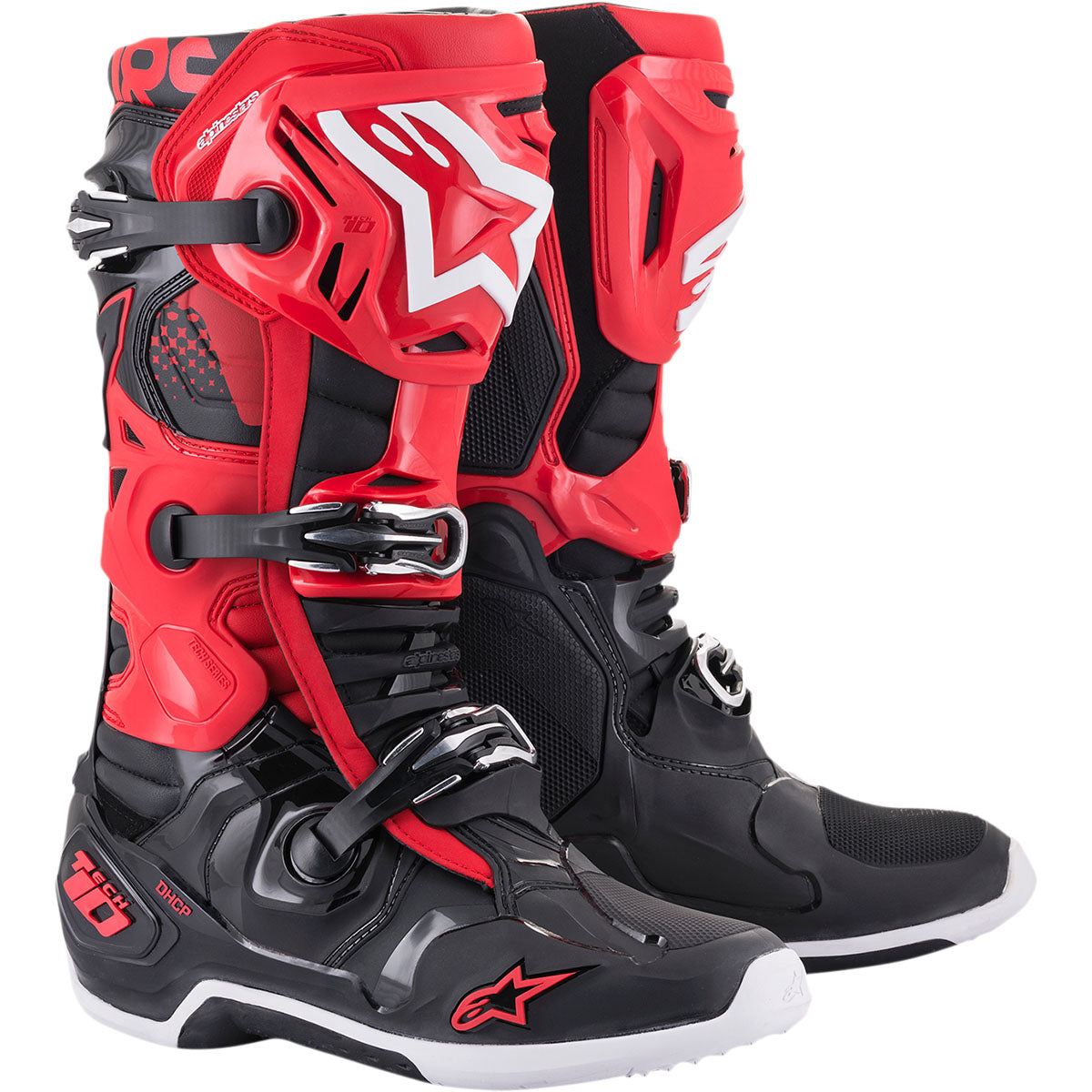 Alpinestars Tech 10 Boots - Black/Red