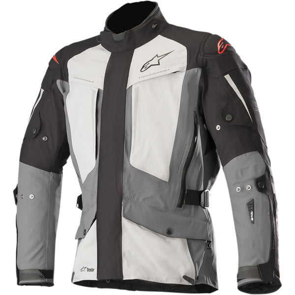 Alpinestars Yaguara Drystar Motorcycle Jacket CLOSEOUT - Black/Gray