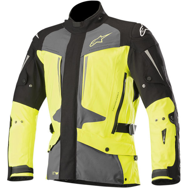 Alpinestars Yaguara Drystar Motorcycle Jacket CLOSEOUT - Black/Gray/Yellow