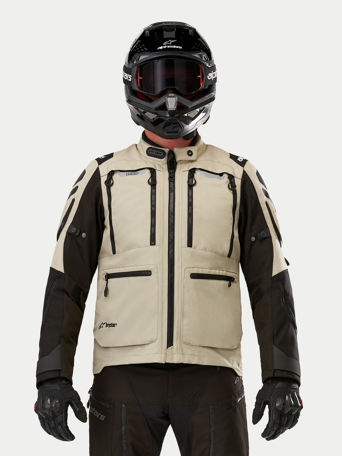 Alpinestars Ardent 3In1 Adventure Touring Jacket - Khaki/Black