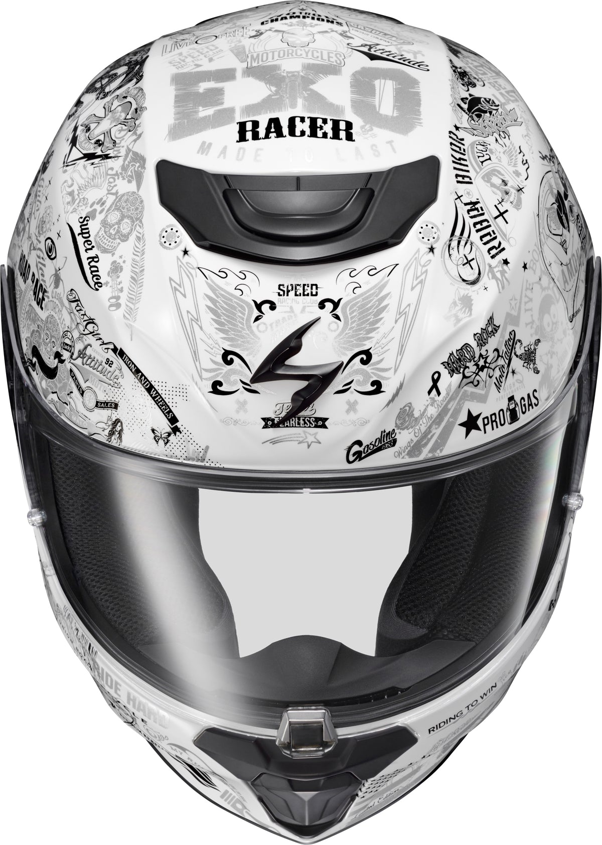 Scorpion EXO R330 Shake 2 Helmet - White