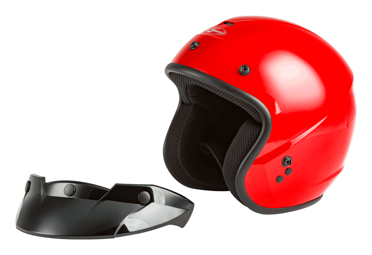 GMAX OF-2 Open-Face Helmet Red