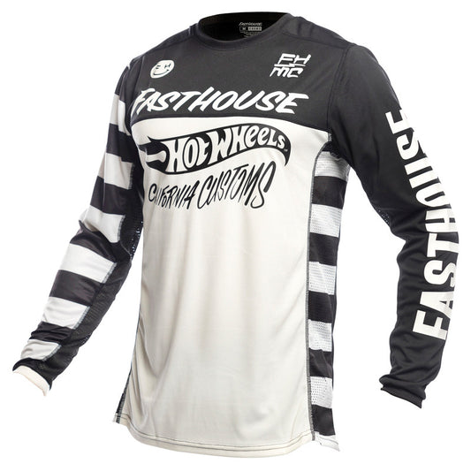 Fasthouse Grindhouse Hotwheels Jersey - White/Black