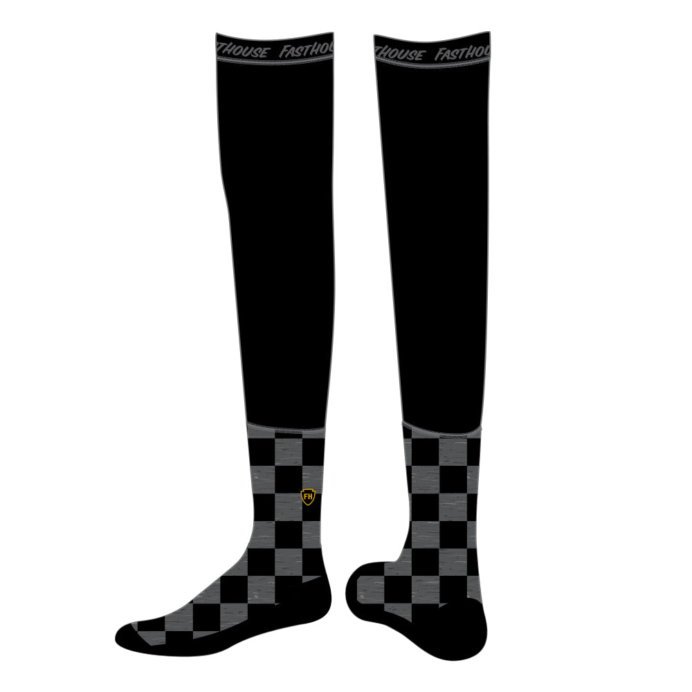 Fasthouse Youth Elrod Legacy Knee Brace Socks - Black