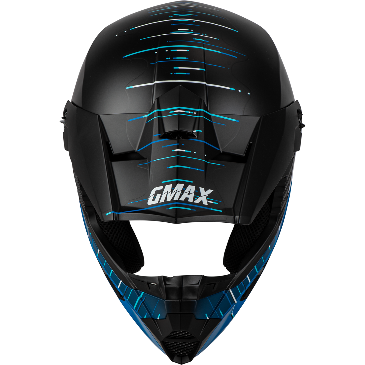 GMAX MX-46 Frequency Helmet Matte Black/Blue