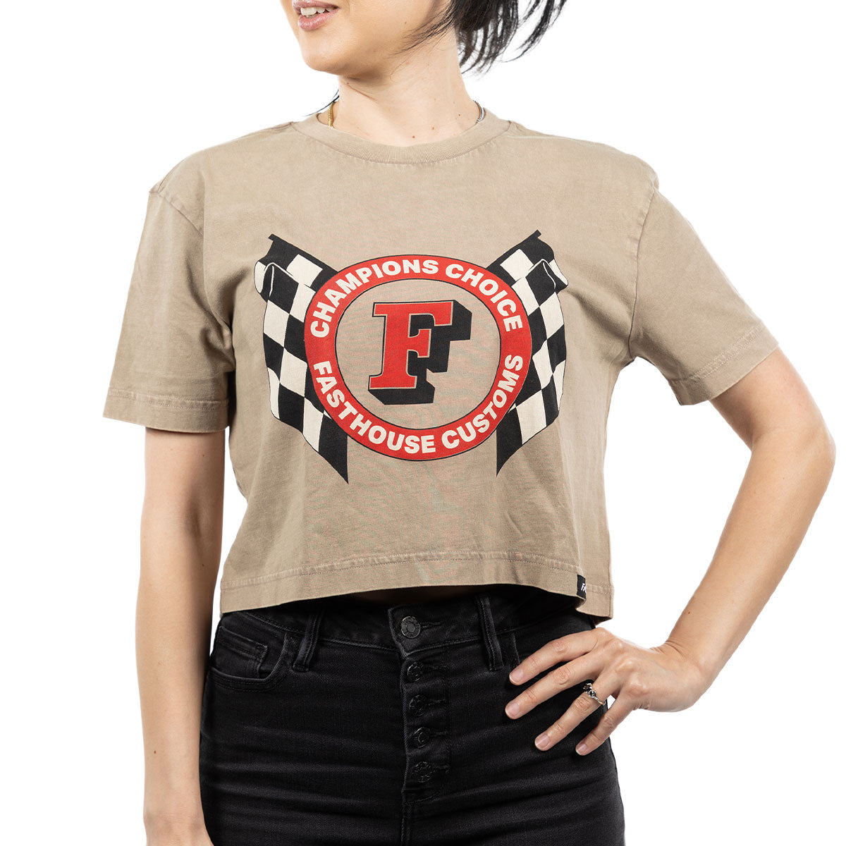 Fasthouse Champion Choice Tee - Stone Wash